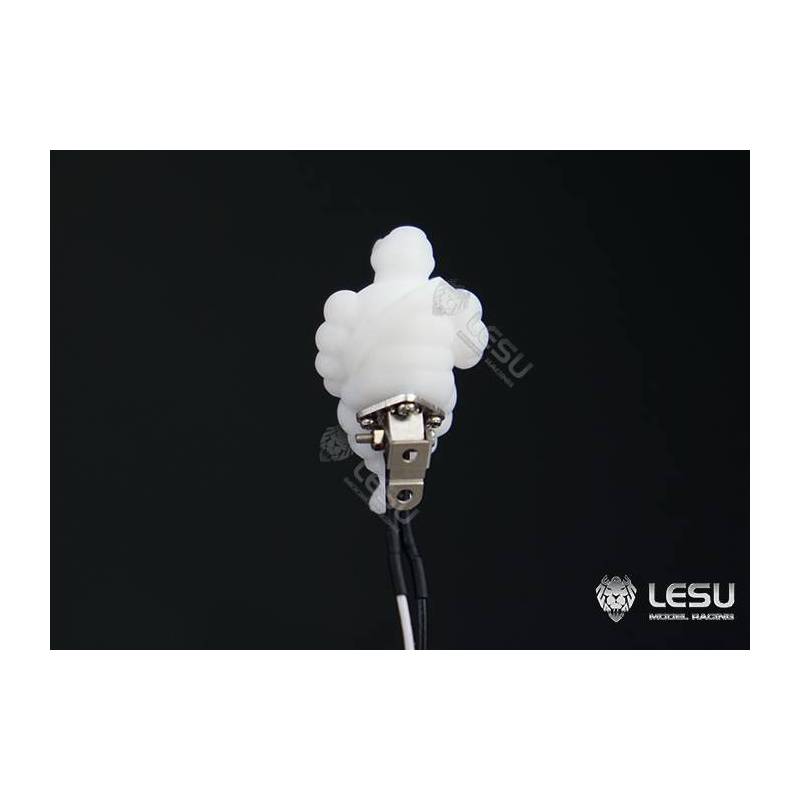 Bibendum Michelin miniature éclairant 1/14 - Lesu S-1301