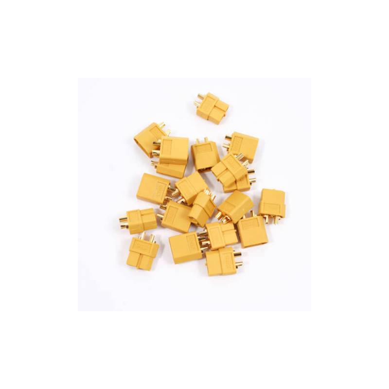 connecteurs XT-60 10 Mâles / 10 Femelles