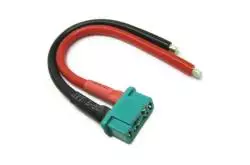 1 Female MPX connector with 10cm of 14AWG silicone cables -ETRONIX ET0622