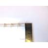 5 Nickel-plated brass railings 7mm x 250mm Aero-Naut 5603/07 - 560307