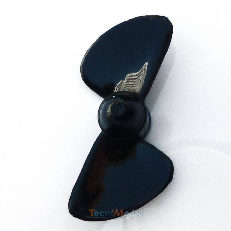 Double-blade propeller 40mm M4 right hand in polypropylene Super Schulze 451.40 Ref Graupner 451.3