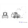 RC 1/14 Mini Wheel loader Aoue-LT5H by LESU