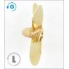 Hélice laiton 5 pales Type M2 20mm gauche