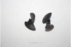 2 Hélices bipales Ø30mm P1,4 JOYSWAY 93011