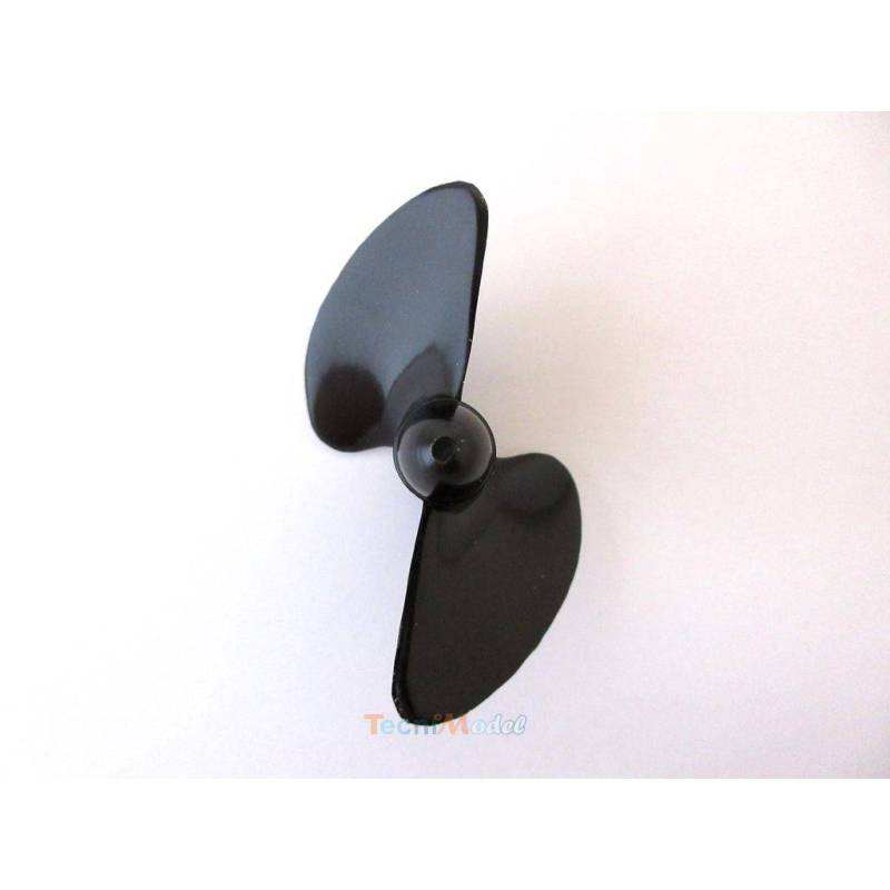 "Hélice bipale ""X"" 30mm M4 sens à droite"