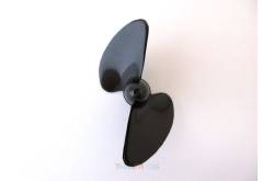 "Hélice bipale ""X"" 30mm M4 sens à droite"