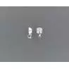 2 Projecteurs ronds pour support de Ø5mm - Carson 500907052