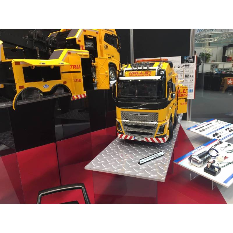 Pack complet Camion Tamiya 56362 Volvo FH16 Globetrotter 750 8x4 Dépanneuse PL (Pack complet)