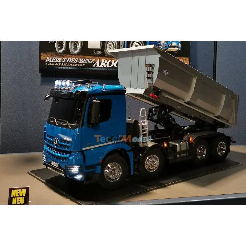 Pack Complet Tamiya Mercedes Arocs 4151 porteur benne 8x4