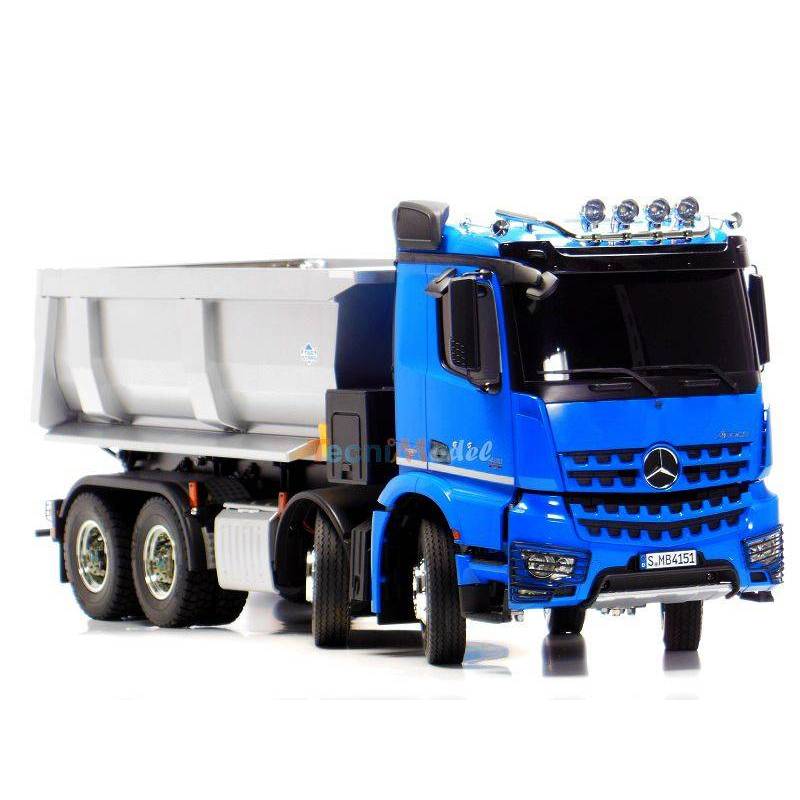 Pack Complet Tamiya Mercedes Arocs 4151 porteur benne 8x4