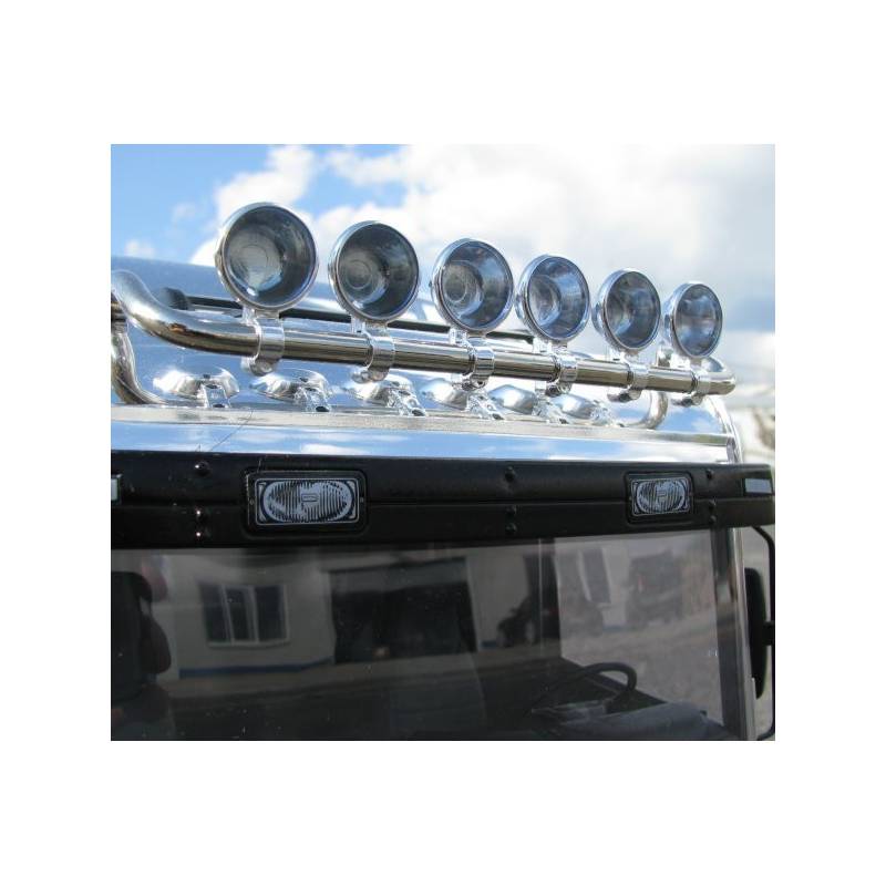 2 Projecteurs ronds pour support de Ø4mm - Carson 500907575