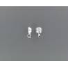 2 Projecteurs ronds pour support de Ø4mm - Carson 500907575