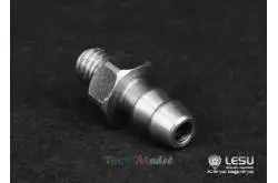 Raccord hydraulique droit M3 pour durite Ø2.5/4mm - LESU Y-1511-M3A