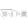 Moteur Brushless Ø50mm Actro-N 50-2-760 Aero-Naut 7003/15