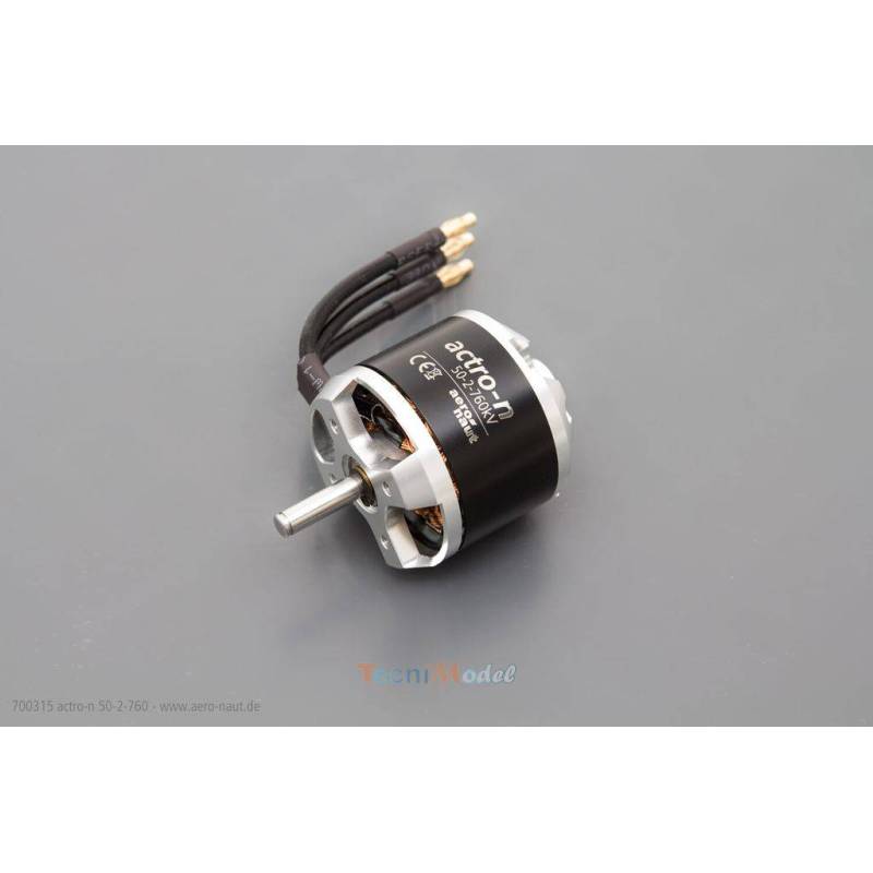 Moteur Brushless Ø50mm Actro-N 50-2-760 Aero-Naut 7003/15