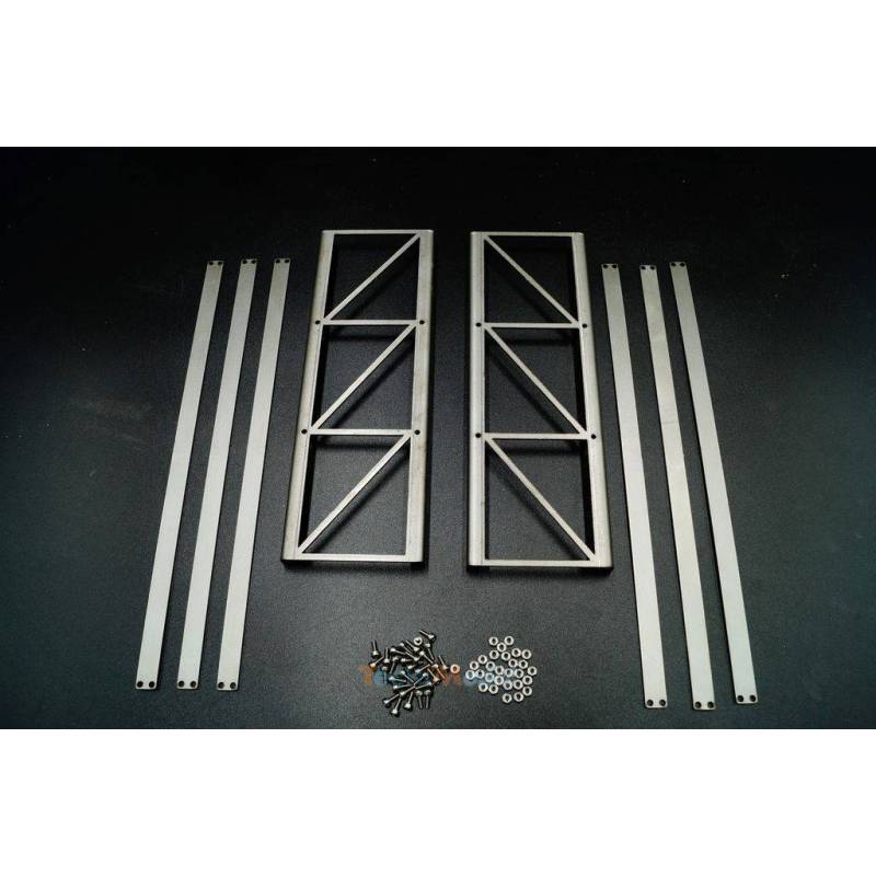 Rack à palettes en acier inoxydable 1/14 - SCALE-PARTS SP-04-01-021