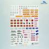 Adhesive symbol sheet for European trucks - Wedico 519 - Thicon 519-W