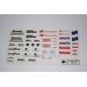 Adhesive symbol sheet for European trucks - Wedico 519 - Thicon 519-W