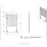Cab protection grill for the LESU C374F RC Excavator - Lesu BA-B0001-I
