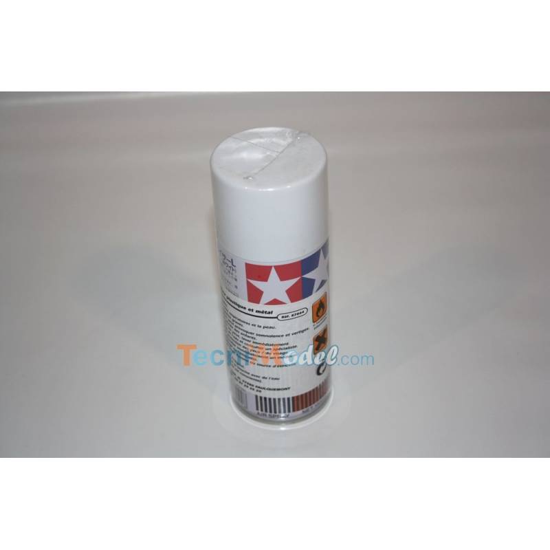 Bombe d'apprêt blanc fin Tamiya 180ml - Tamiya 87044