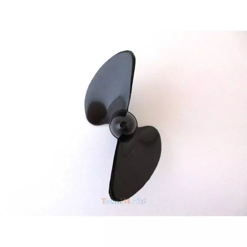 Hélice haute performance bipale 45mm M5 à droite en Polyamide renforcé fibre de verre 2306.45