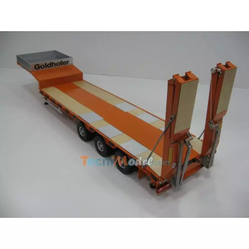 GOLDHOFER BAU STN-L3 1/14 Scale Equipment Carrier Semi-Trailer - Carson 500907060