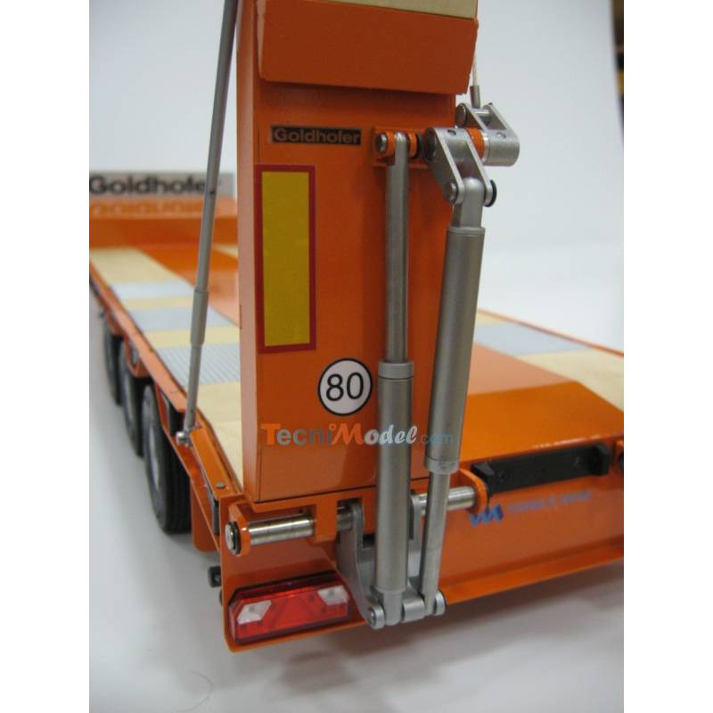 GOLDHOFER BAU STN-L3 1/14 Scale Equipment Carrier Semi-Trailer - Carson 500907060