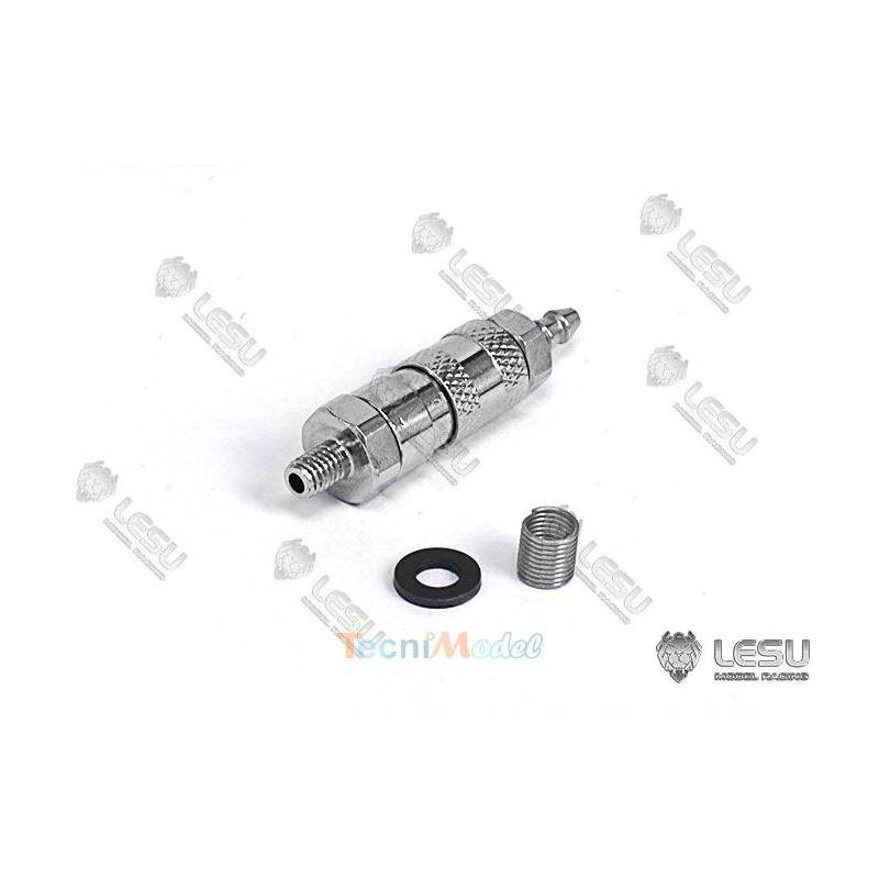 Raccord rapide hydraulique LESU - M3 - Pour durite Ø1,5/Ø2,5mm - LESU Y-1517-C