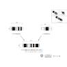 Raccord rapide hydraulique - Pour durite Ø2,5/Ø4mm - LESU Y-1517-B