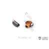 Raccord hydraulique coudé M3 à braser pour tube Ø3mm LESU Y-1534-C