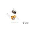 Ø4mm brazing elbow hydraulic connection, screwable