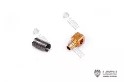 1 Raccord hydraulique à braser sur tube Ø3mm pour Ø2,5/Ø4mm - LESU Y-1534-B1
