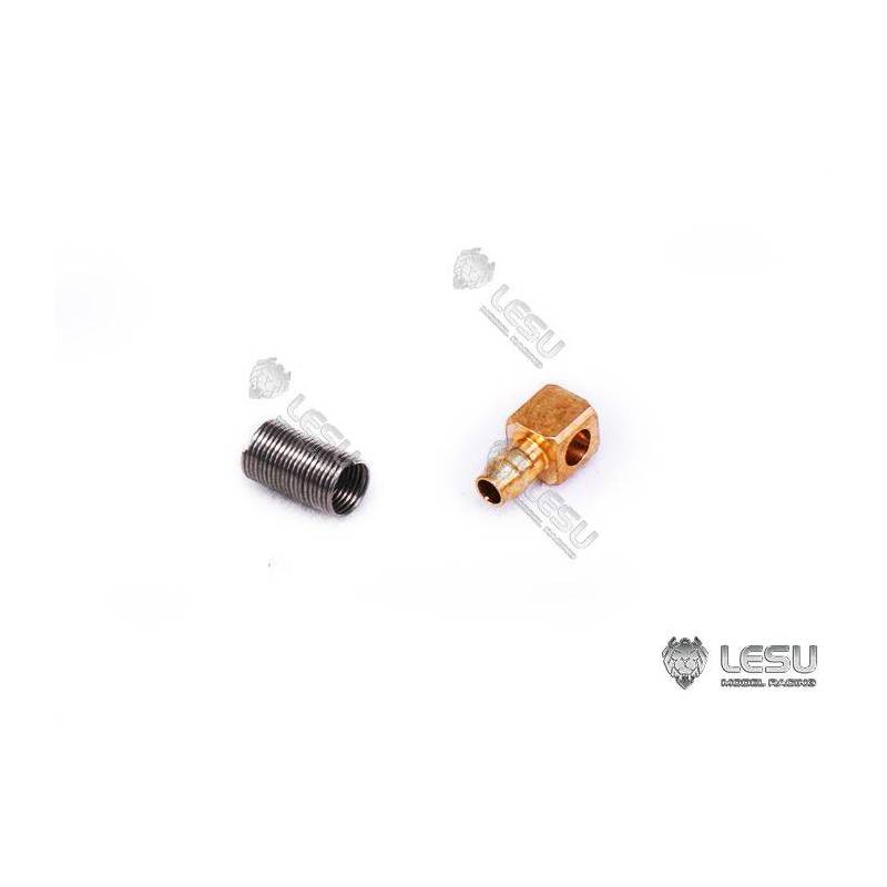 1 Raccord hydraulique à braser sur tube Ø3mm pour Ø2,5/Ø4mm - LESU Y-1534-B1
