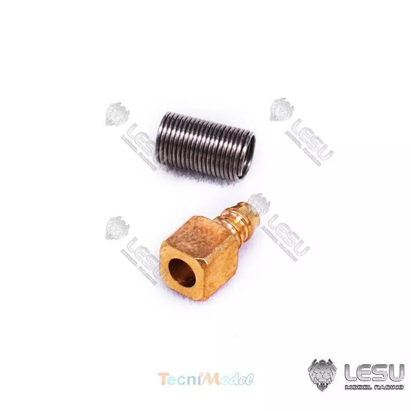 Raccord hydraulique à braser pour tube Ø3mm LESU Y-1534-A1