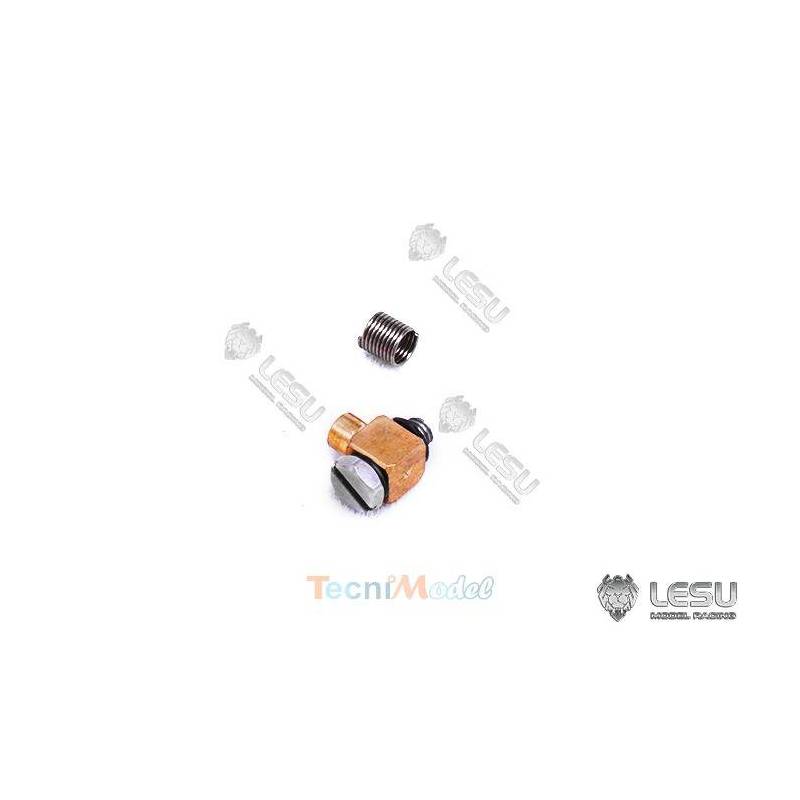 Ø2.5mm Right hydraulic connection to braze