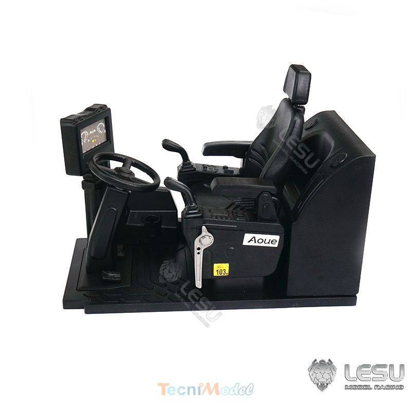 Cabin interior for wheeled excavator 1/14 - LESU RD-2016