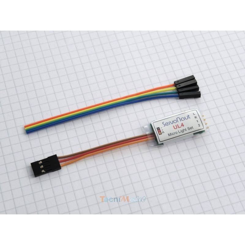 Mini module feux et clignotants Servonaut UL4