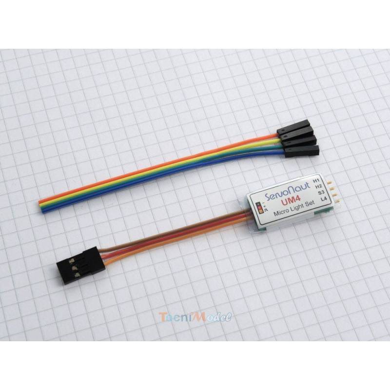 Mini Module lumières Brouillard/virage Srevonaut UM4