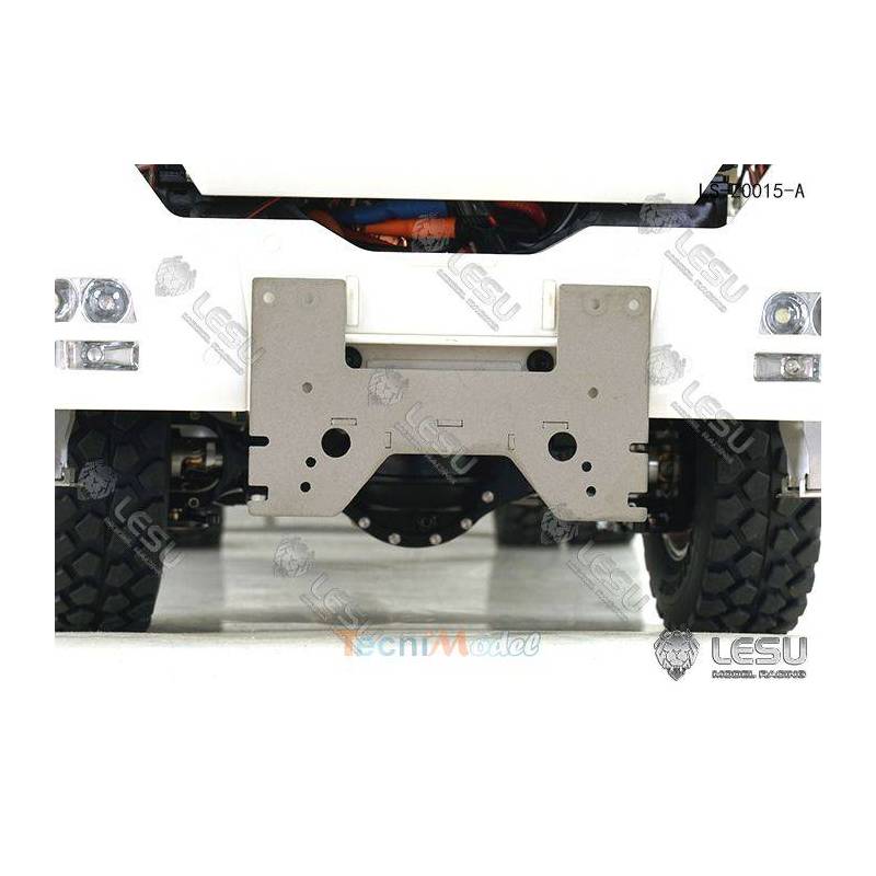 MAN 4x4 porteur benne Config B Premium avec treuil et gyrophares - LESU Z0015-B-UP - pour NIMH et LIPO 2S / 3S