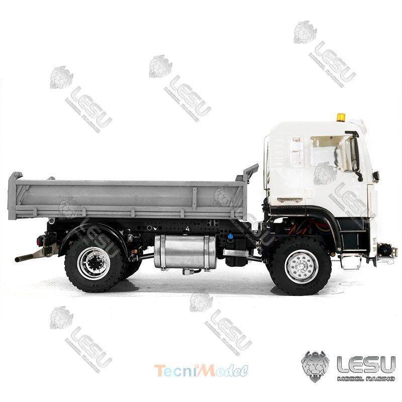 MAN 4x4 porteur benne Config B Premium avec treuil et gyrophares - LESU Z0015-B-UP - pour NIMH et LIPO 2S / 3S