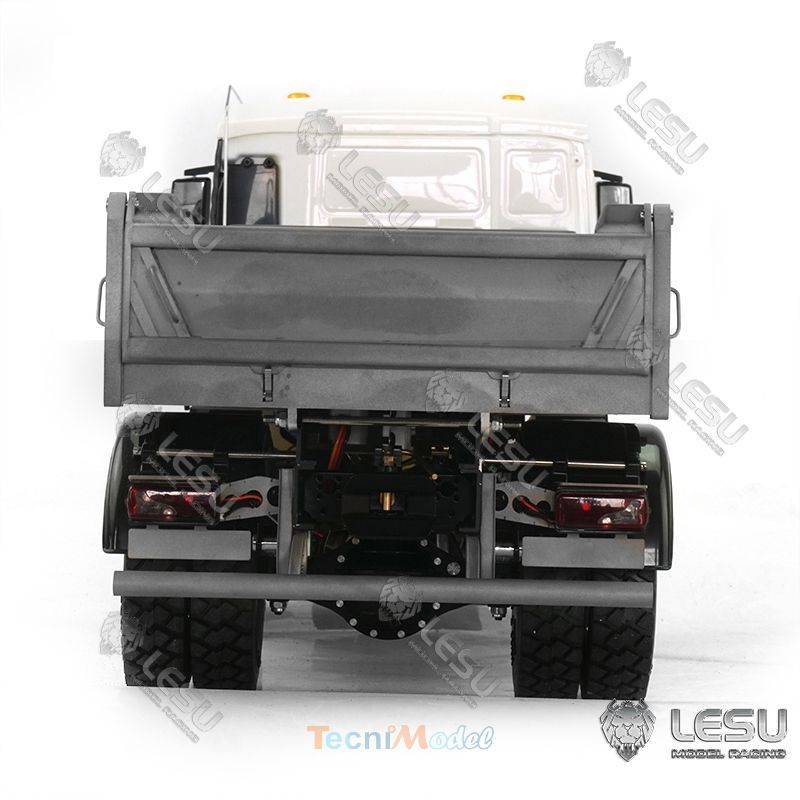 MAN 4x4 porteur benne Config B Premium avec treuil et gyrophares - LESU Z0015-B-UP - pour NIMH et LIPO 2S / 3S