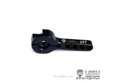 25T long Black anodized aluminum Servo Horn
Lesu AN-0006-B-BLACK