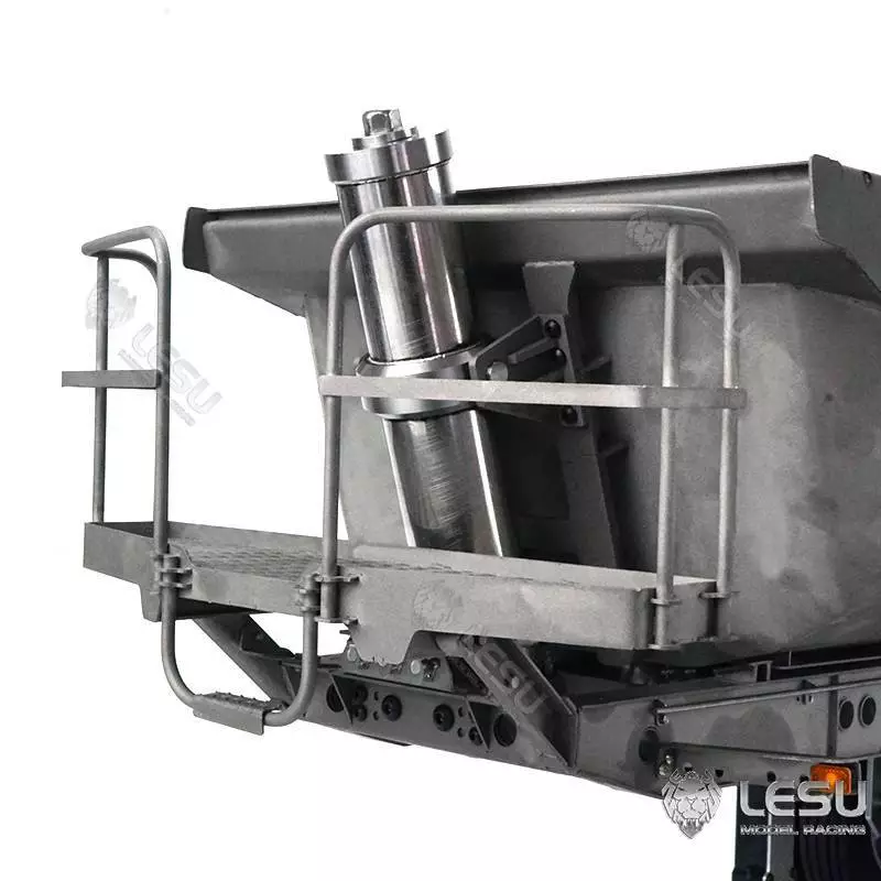 Semi-remorque benne 2 essieux LESU avec levage hydraulique réf : LS-A-0017