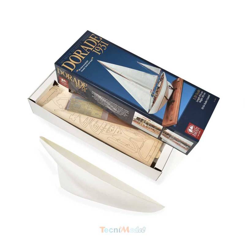 RC sailboat kit DORADE from Amati 1/20 - Amati A1605
