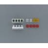 4-chamber chrome tail lights - Carson 500907262