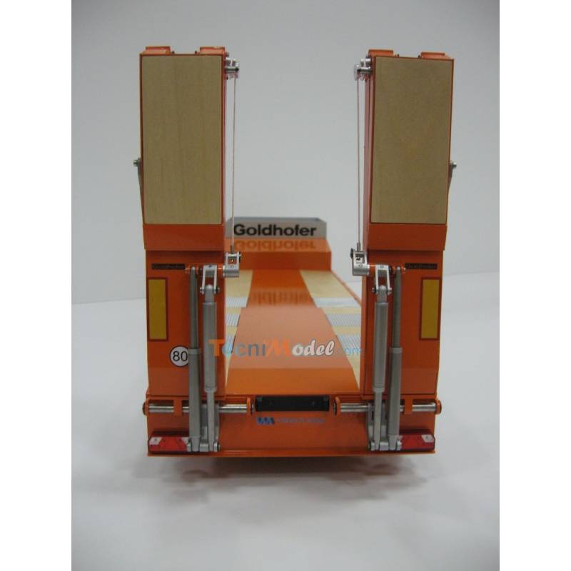 GOLDHOFER BAU STN-L3 1/14 Scale Equipment Carrier Semi-Trailer - Carson 500907060