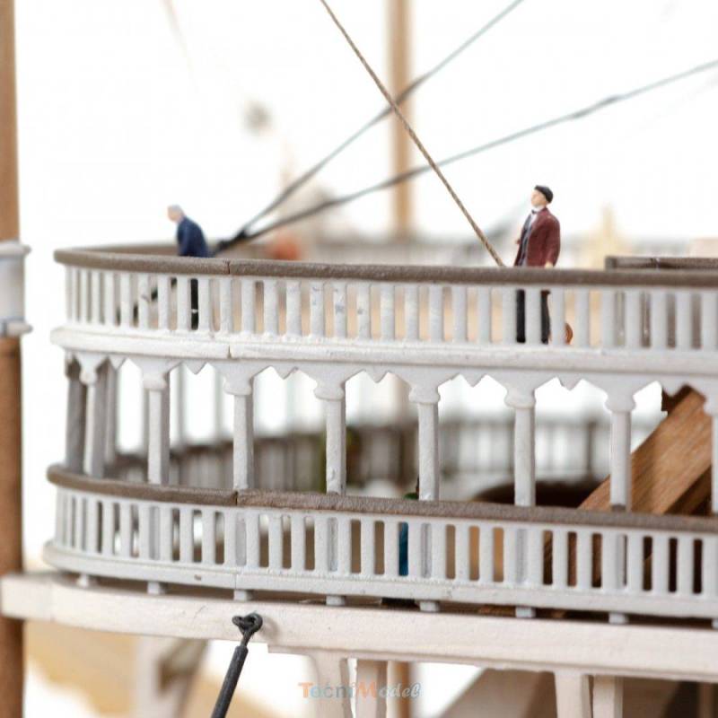 ROBERT LEE Mississippi Paddle Steamer 1/150 Kit by AMATI