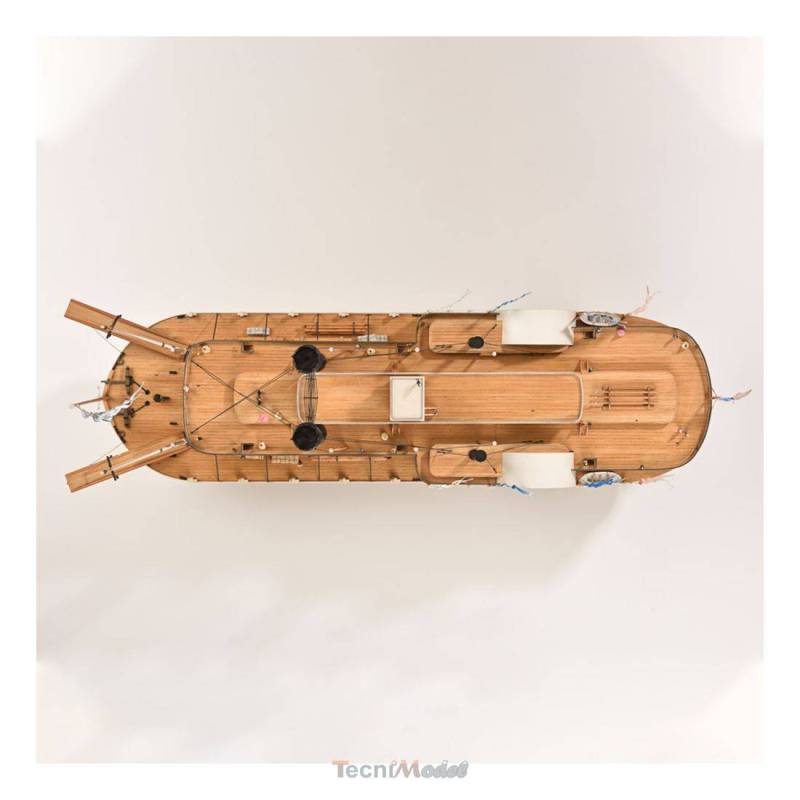 ROBERT LEE Mississippi Paddle Steamer 1/150 Kit by AMATI