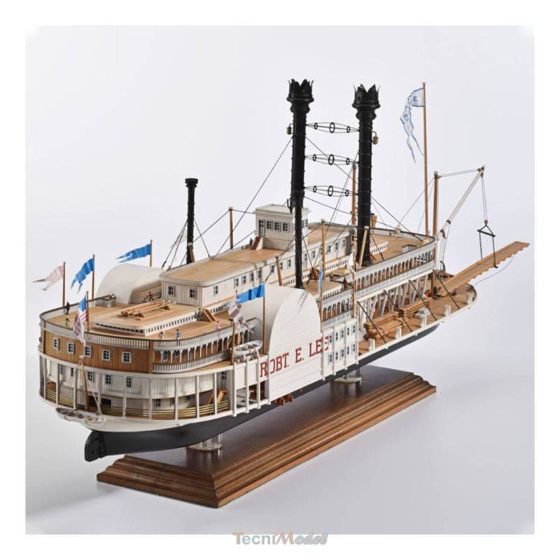 ROBERT LEE Mississippi Paddle Steamer 1/150 Kit by AMATI