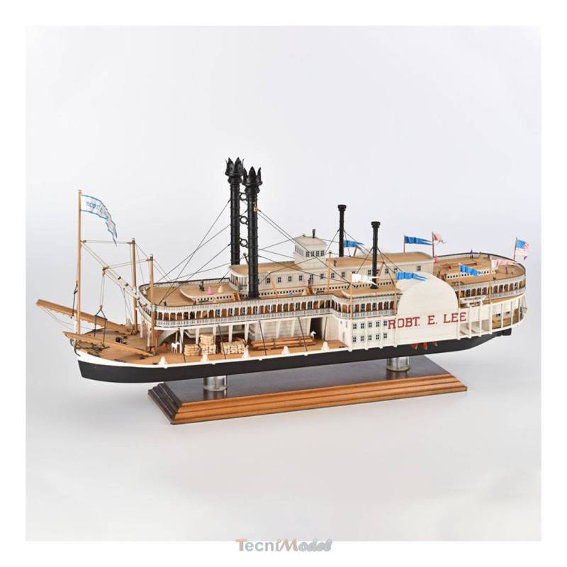 ROBERT LEE Mississippi Paddle Steamer 1/150 Kit by AMATI